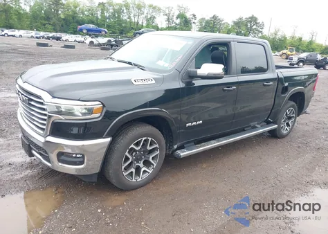 2025 Ram 1500 Laramie 4X4 5'7 Box from USA, damaged, VIN 1C6SRFJP2SN514524